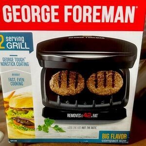 Black Compact Grill
